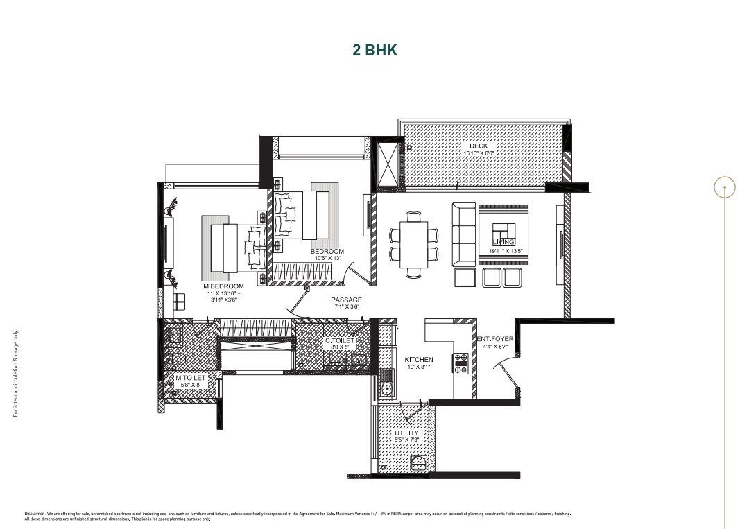 Shapoorji Golfland 2 BHK